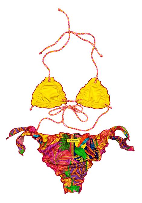 Costume da bagno bambina due pezzi 4giveness | 126GBWBK5998MULTICOLOR