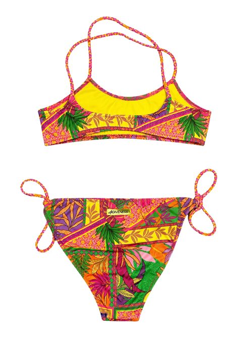 Costume da bagno bambina due pezzi 4giveness | 126GBWBK6000MULTICOLOR