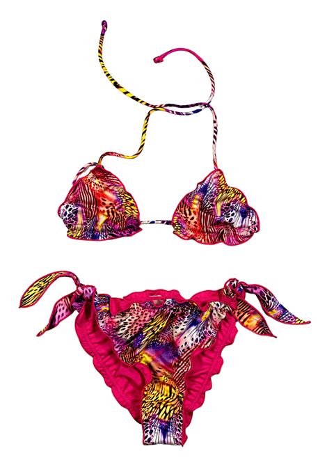 Costume da bagno bambina due pezzi 4giveness | 126GBWBK6005MULTICOLOR