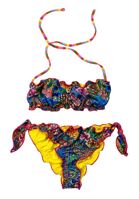 Costume da bagno bambina due pezzi 4giveness | 126GBWBK6037MULTICOLOR