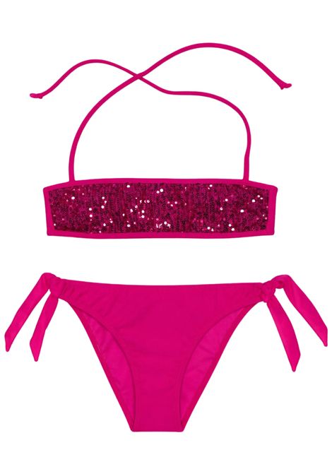Costume da bagno bambina due pezzi 4giveness | 126GBWBK6043FUCSIA