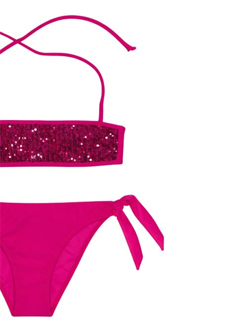 Costume da bagno bambina due pezzi 4giveness | 126GBWBK6043FUCSIA