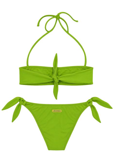 Costume da bagno bambina due pezzi 4giveness | 126GBWBK6043VERDE