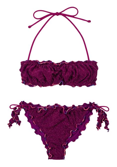 Costume da bagno bambina due pezzi 4giveness | 126GBWBK6051FUCSIA