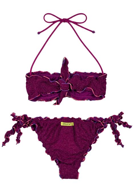Costume da bagno bambina due pezzi 4giveness | 126GBWBK6051FUCSIA