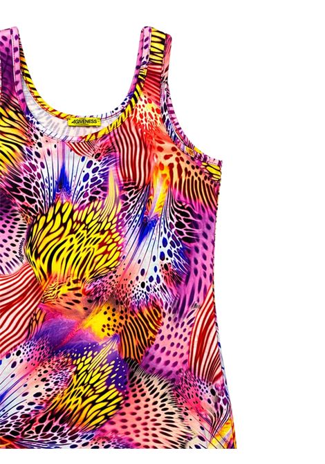 Abito bambina multicolor 4giveness | 126GCUAC6011MULTICOLOR