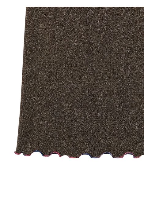 Abito bambina oro laminato 4giveness | 126GCUAC6072ORO