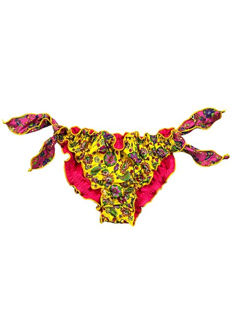 Costume da bagno slip neonata 4giveness | 126NBWSL6133GIALLO