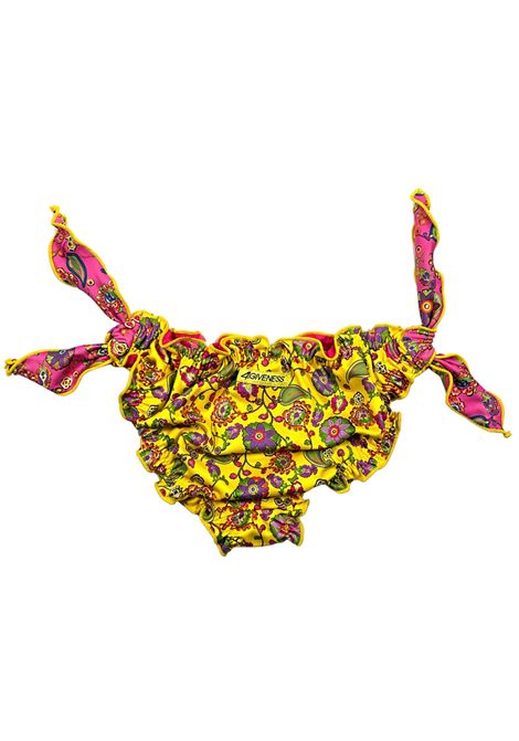 Costume da bagno slip neonata 4giveness | 126NBWSL6133GIALLO