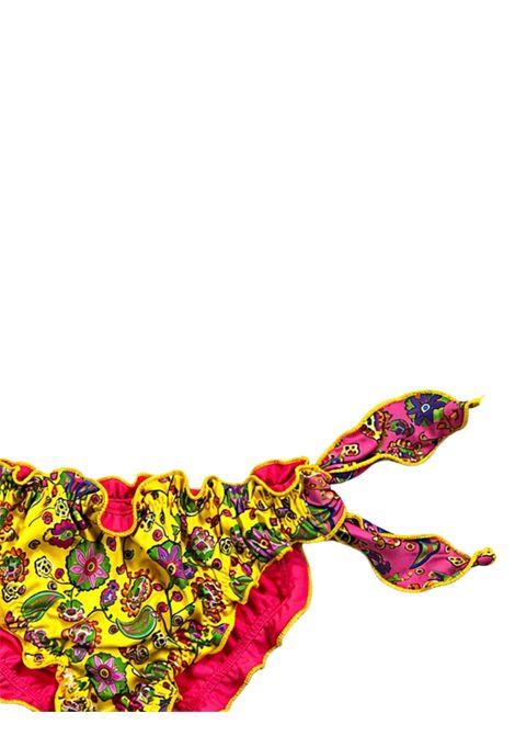 Costume da bagno slip neonata 4giveness | 126NBWSL6133GIALLO