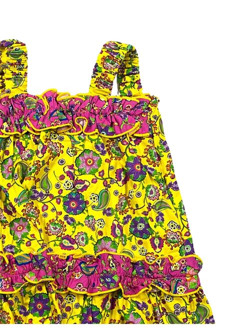 Abito neonata giallo in viscosa 4giveness | 126NCUAC6136GIALLO