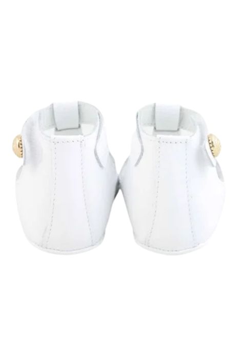 Scarpe neonata bianche in pelle BALMAIN | BW0036/PIABIANCO