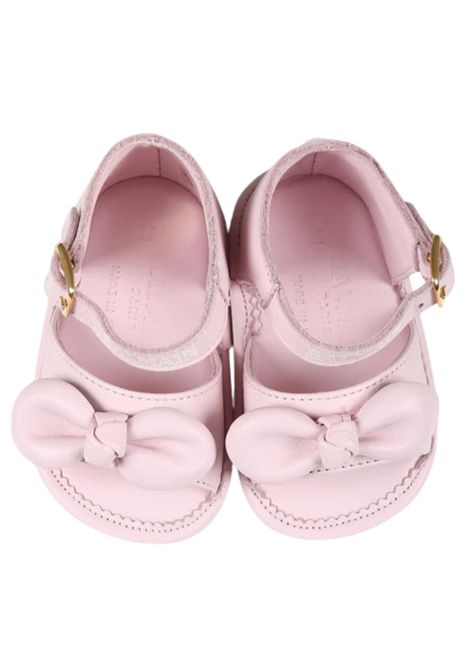 Scarpe neonata rosa in pelle BALMAIN | BW00366/PIAROSA