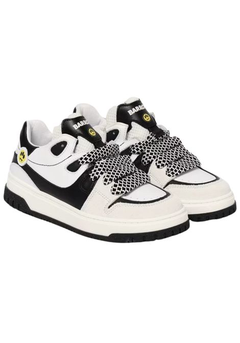 Scarpe bambino bianche in pelle BARROW | 80360/PIABIANCO