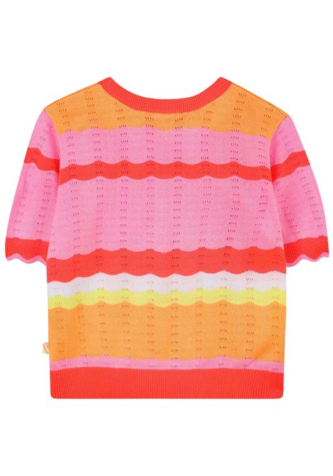 Maglia bambina multicolor in cotone Billieblush | U20842/MAMULTICOLOR