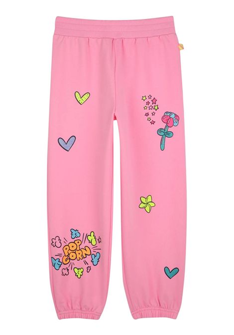 Pink cotton trousers for girls Billieblush | U20855/MOROSA