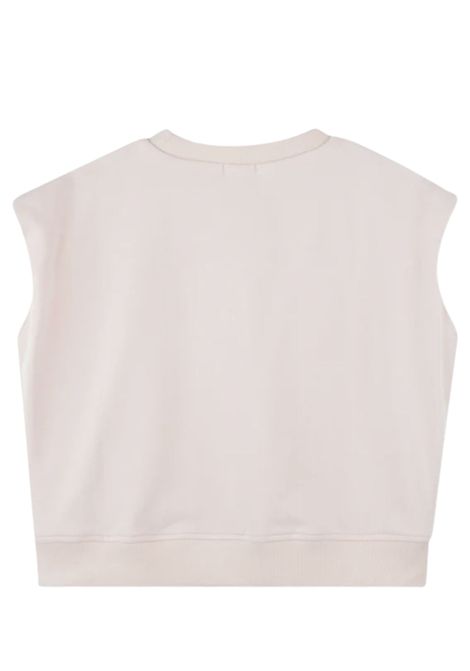 Felpa bambina rosa in cotone Billieblush | U20876/MAROSA