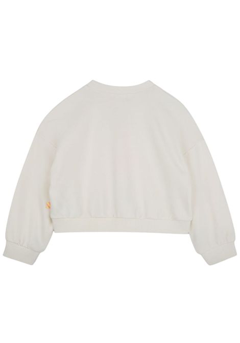 Felpa neonata sabbia in cotone Billieblush | U20882/MASABBIA