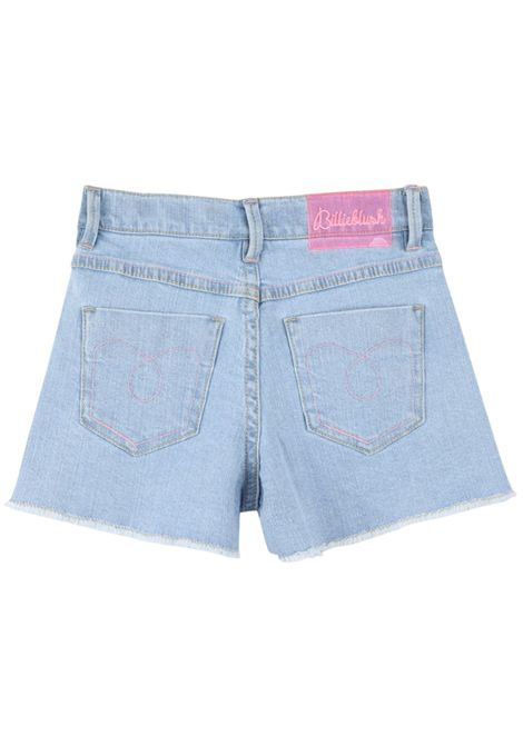 Shorts bambina in cotone denim Billieblush | U20890/MADENIM