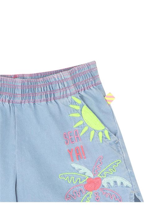 Shorts bambina in cotone denim Billieblush | U20897/MADENIM