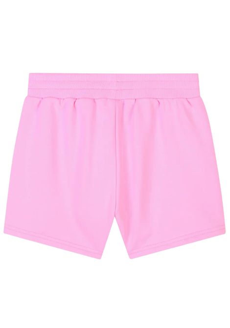 Shorts bambina rosa in cotone Billieblush | U20908/MAROSA