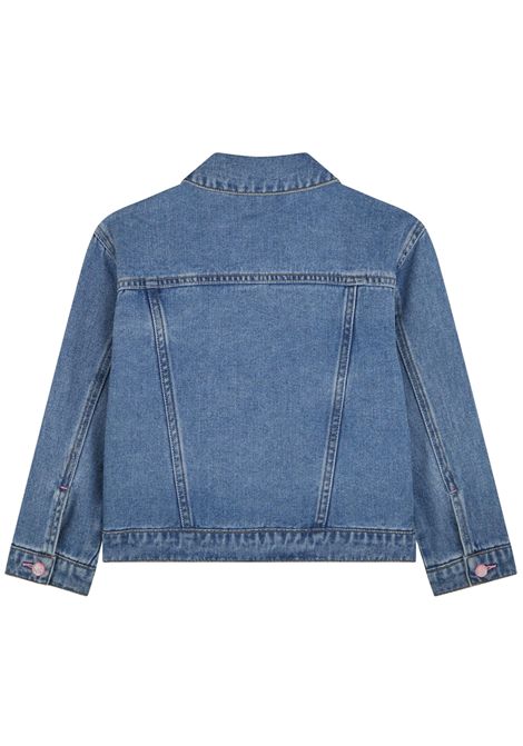 Giubbino bambina in cotone denim Billieblush | U20914/MADENIM