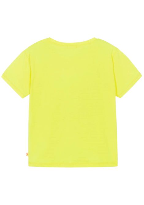 T-shirt bambina gialla in cotone Billieblush | U20924/MAGIALLO