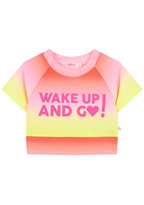 T-shirt bambina giallo/multicolor Billieblush | U20948/MAGIALLO