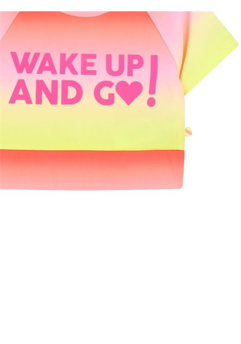 T-shirt bambina giallo/multicolor Billieblush | U20948/MAGIALLO