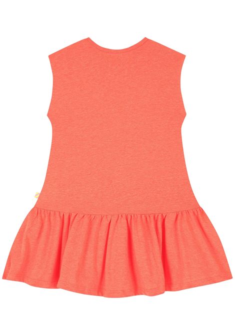 Abito bambina in misto cotone Billieblush | U20974/MAARANCIO