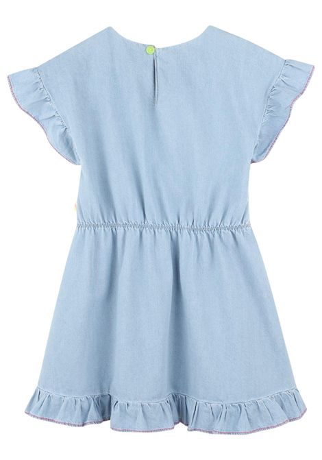 Abito bambina in cotone denim Billieblush | U21024/MADENIM
