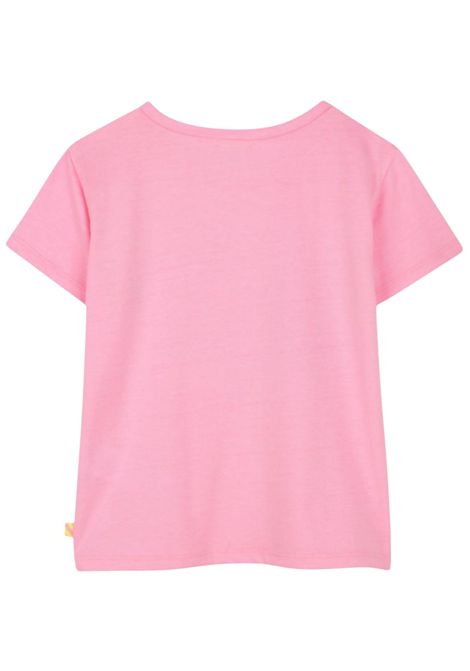T-shirt bambina rosa in cotone Billieblush | U21058/MAROSA