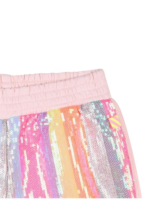 Shorts bambina rosa in cotone Billieblush | U21067/MAROSA