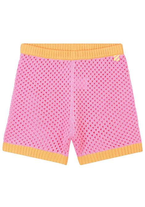 Shorts bambina rosa/arancio Billieblush | U21072/MAROSA