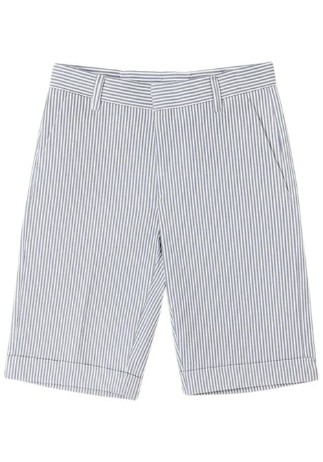 Bermuda bambino azzurro in cotone Billybandit | V24011/FIBIANCO/AZZURRO