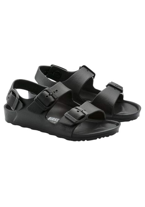 Kids' black sandals with buckle closure BIRKENSTOCK | 1009353/MANERO
