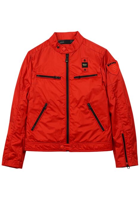 Giubbino bambina rosso in nylon BLAUER | 01371ROSSO