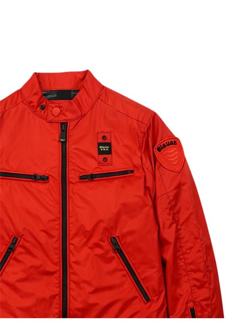 Giubbino bambina rosso in nylon BLAUER | 01371ROSSO