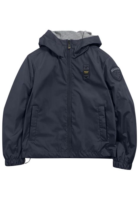 Giubbino bambino blu in nylon BLAUER | 01404BLU