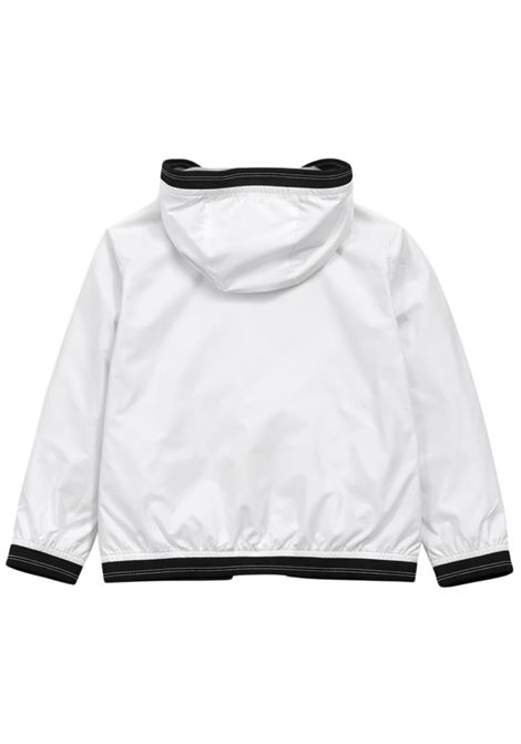 Giubbino neonato bianco con cappuccio BLAUER | 01420BIANCO