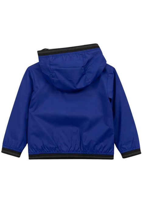 Giubbino neonato blu con cappuccio BLAUER | 01430BLU