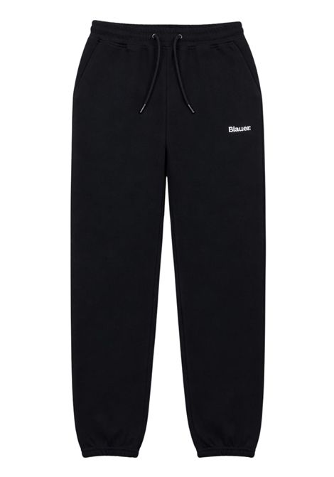 Pantalone bambino nero in cotone BLAUER | 01509NERO