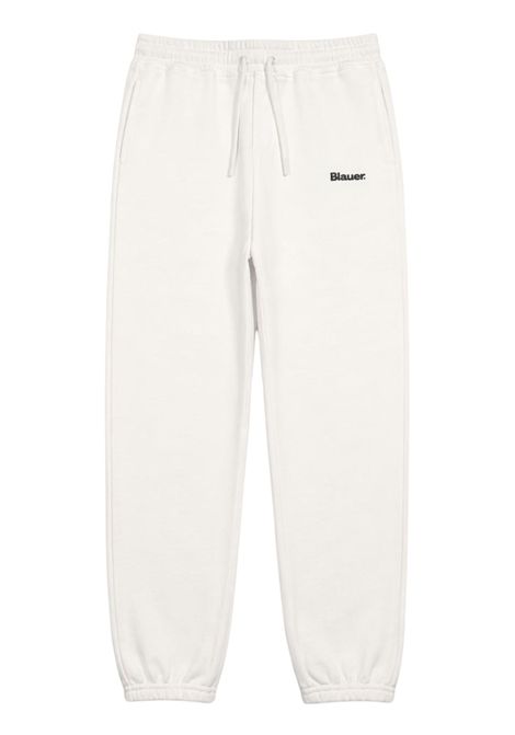Pantalone bambino bianco in cotone BLAUER | 01521BIANCO