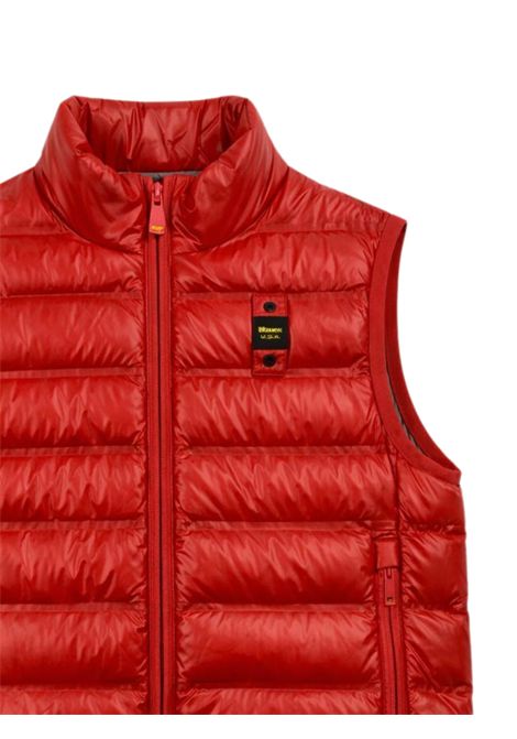 Smanicato bambino arancio trapuntato BLAUER | 02368ARANCIO