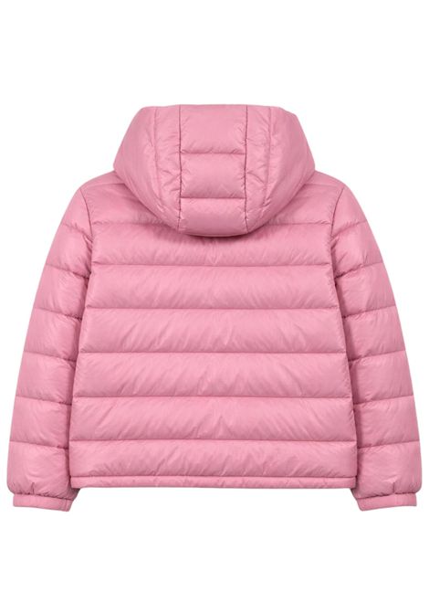 Pink girls' jacket with hood BLAUER | 02380ROSA