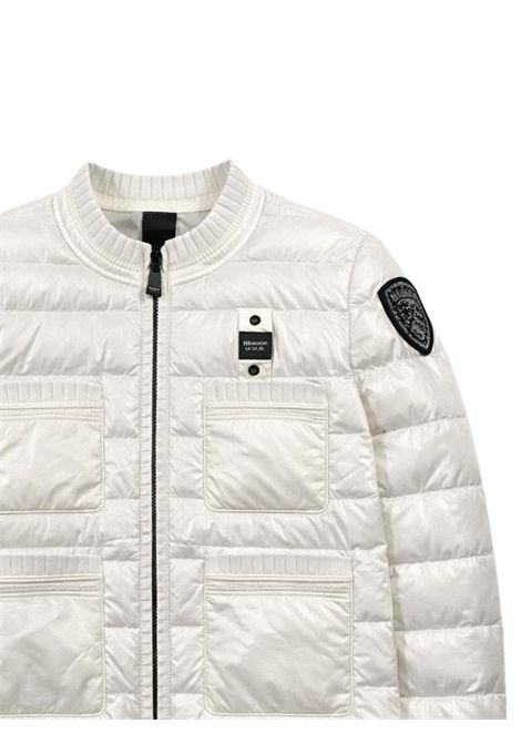 White girls' jacket BLAUER | 02382BIANCO