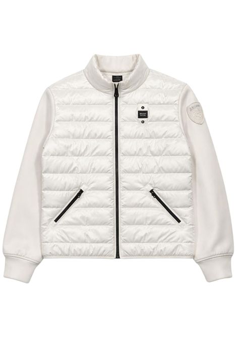 White children's jacket BLAUER | 02385BIANCO