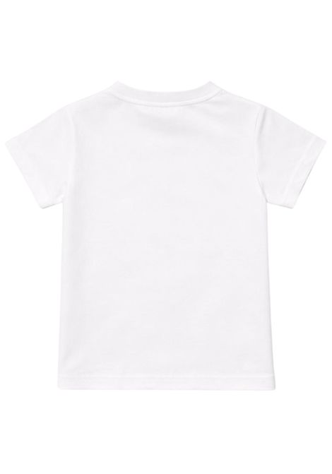 T-shirt neonato bianca in cotone BLAUER | 02499BIANCO