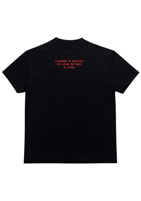 Black cotton T-shirt for children BLAUER | 02513NERO