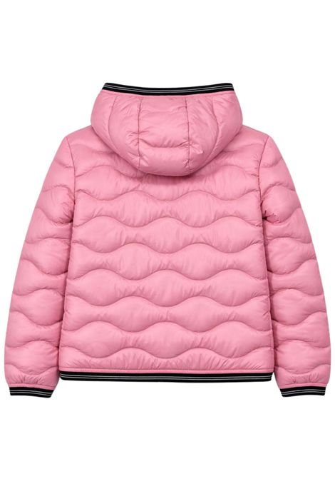 Pink girls' jacket with hood BLAUER | 03410ROSA